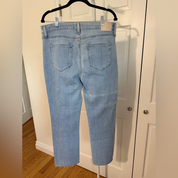 NWT PAIGE Cindy High Rise Ankle Straight Jeans Size 32 - Picture 8 of 14